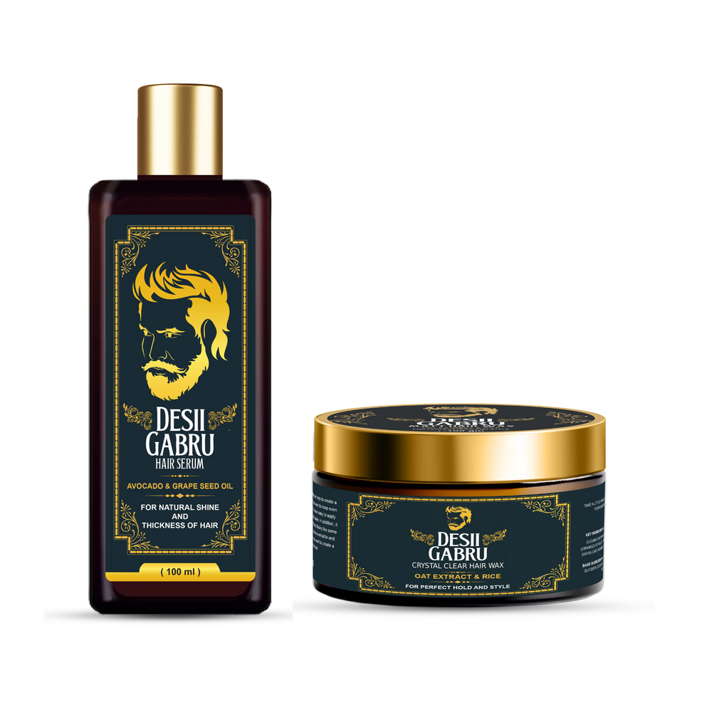 HAIR WAX & HAIR SERUM COMBO