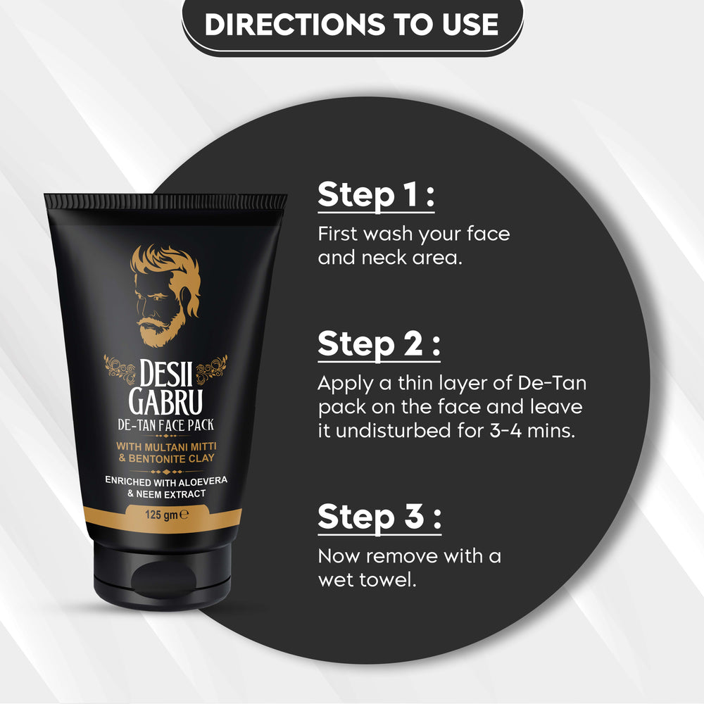 Desii Gabru De-Tan Face Pack