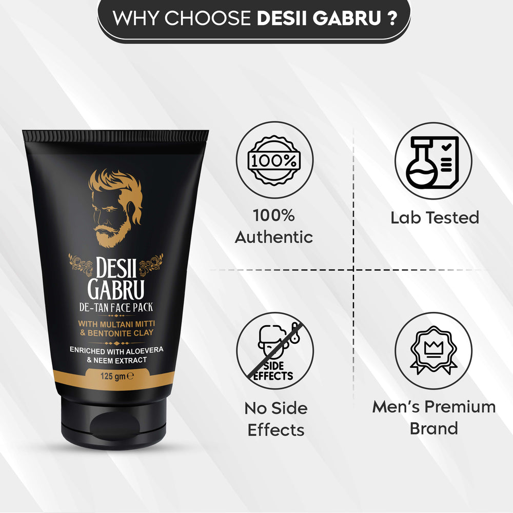 Desii Gabru De-Tan Face Pack