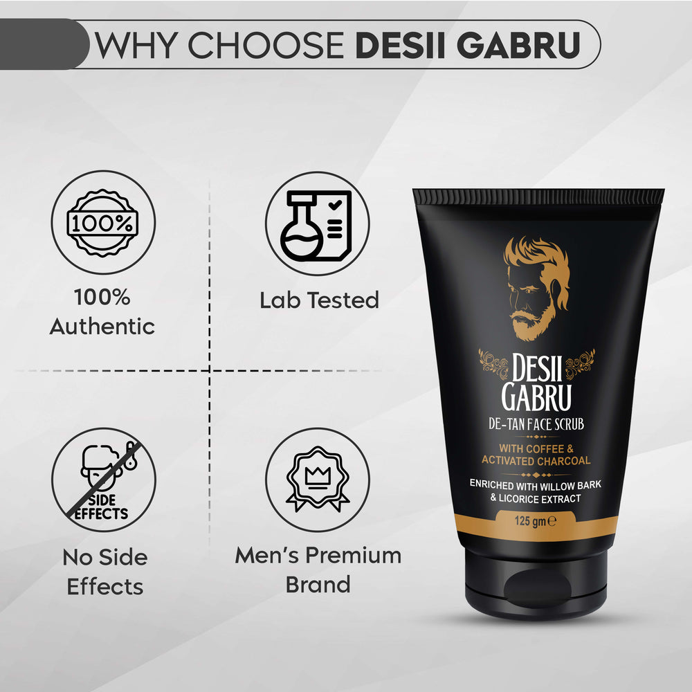 Desii Gabru De-Tan Face Scrub