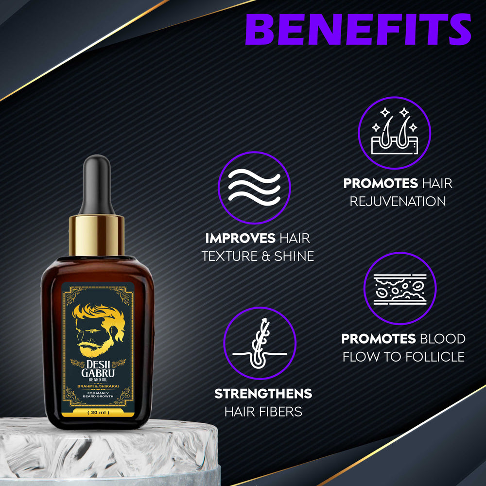 Desii Gabru Beard Growth Oil