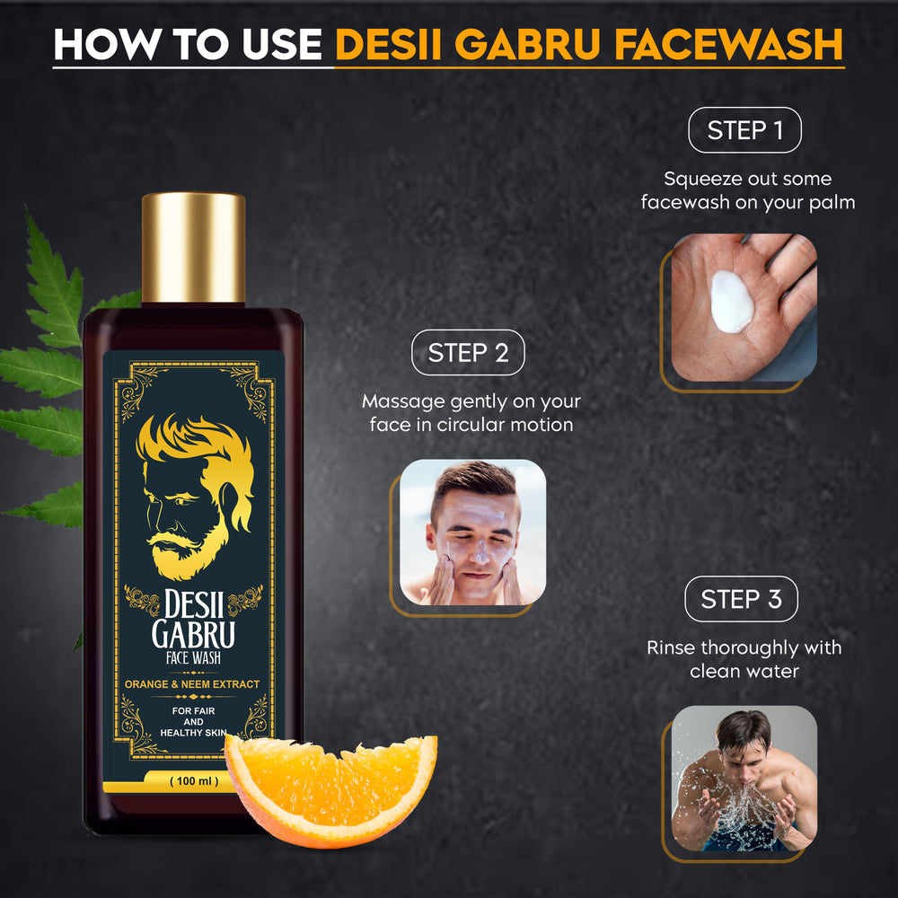 Desii Gabru Face Wash